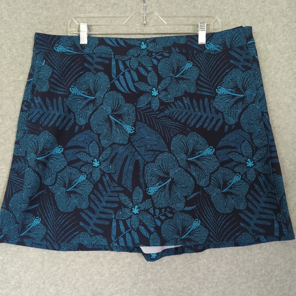 RipSkirt Wrap Skirt Size XXL Maui Moonlight Blue Length 2 Swimsuit Coverup Beach